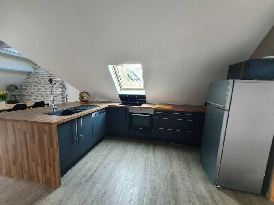 Charmant Appartement Proche Commerces Et Plages Guilvinec Exteriér fotografie