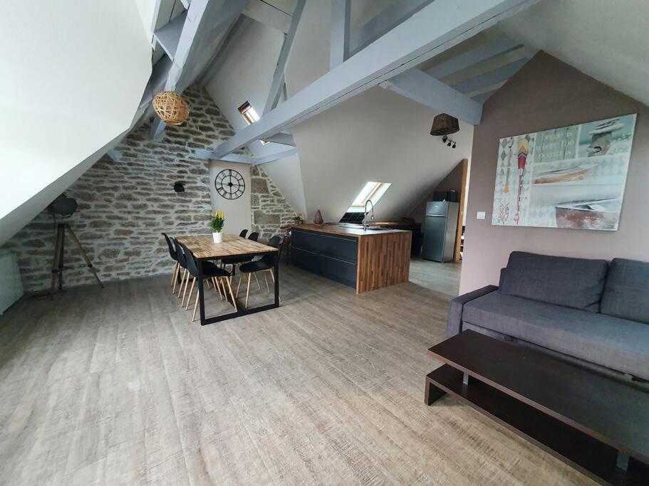 Charmant Appartement Proche Commerces Et Plages Guilvinec Exteriér fotografie